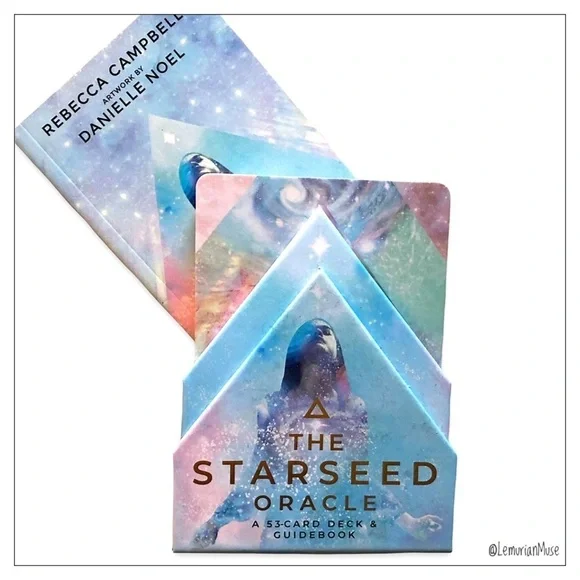 STARSEED Oracle 53-Card Deck And Guidebook Tarot Cards Wisdom Cards - Picture 2 of 6